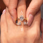 💎Дамски блестящ пръстен с ажурна капка💍✨
