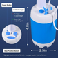 🔥Най-гореща продажба 50% OFF💦Преносим душ за къмпинг с водна помпа🚀безплатна доставка