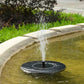 ⛲Мини фонтанче за двора на слънчева енергия