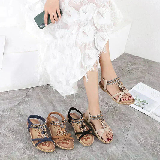 🔥 EU 35-43 👡 Бохемски дамски сандали 🌿💃