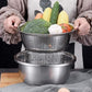 🥬Многофункционален комплект от три части, изработен от неръждаема стомана🥗