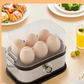 👩‍🍳 Мултифункционален яйцеварка с прозрачен капак