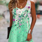 👗Женска флорална лятна рокля без ръкави