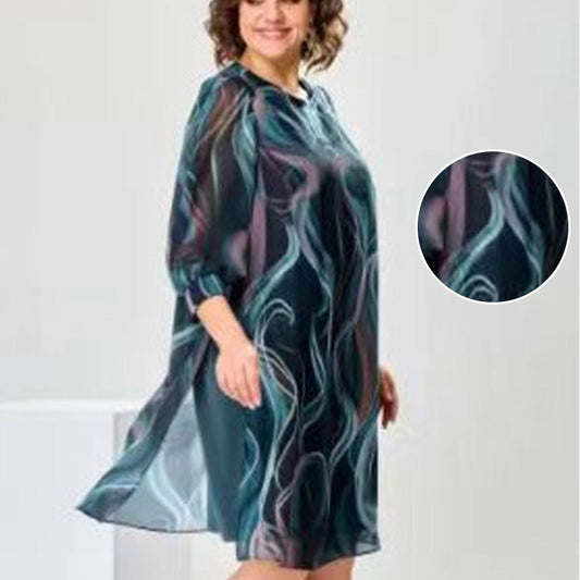 🎉【S-4XL】👗Модерна дамска дишаща свободна рокля