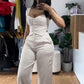 🎉【S-XL】💝Дамски комплект втален топ и панталон с цяла дължина