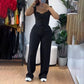 🎉【S-XL】💝Дамски комплект втален топ и панталон с цяла дължина