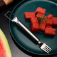🍉2 в 1 Резачка за плодове от неръждаема стомана Fork Slicer