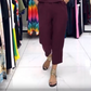 🌷【S-5XL】💝Дамски едноцветен комплект от две части Топ и панталон без ръкави