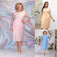 🌸【S-2XL】👗елегантна дантелена рокля с цветя