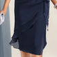 💞【S-2XL】👗Елегантна шифонена рокля в плътен цвят