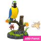 🦜Интерактивна играчка с гласово активиране, имитираща чуруликане на птица