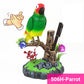 🦜Интерактивна играчка с гласово активиране, имитираща чуруликане на птица