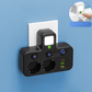 🔌Интелигентен удължител с USB портове (европейски щепсел)