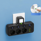 🔌Интелигентен удължител с USB портове (европейски щепсел)