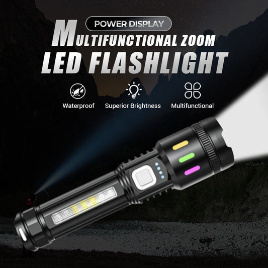 🔦Многофункционална LED фенерче със зум