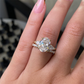 💎Дамски блестящ пръстен с ажурна капка💍✨
