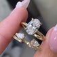 💎Дамски блестящ пръстен с ажурна капка💍✨